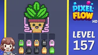 Pixel Flow Level 157 Solution: Complete Walkthrough & Guide
