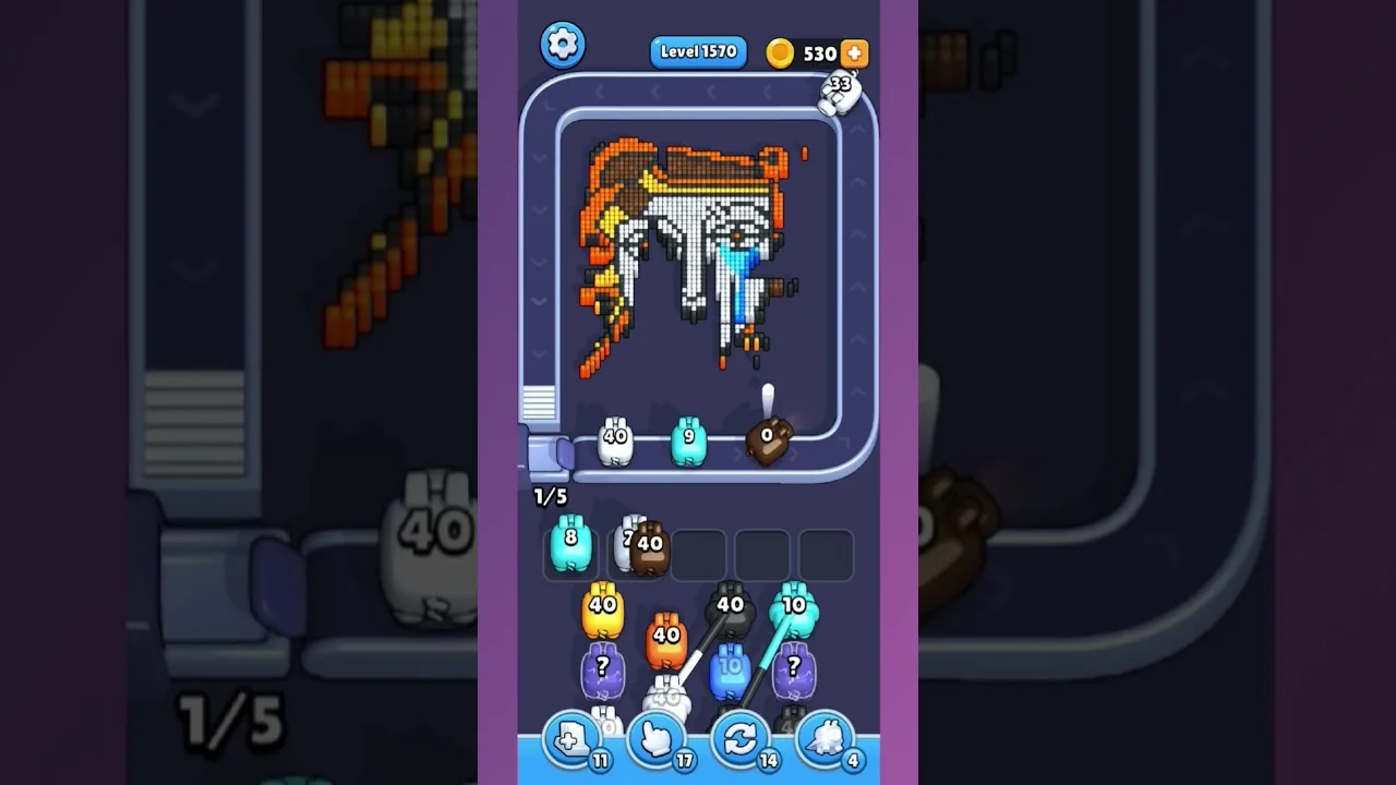 Pixel Flow Level 1570 Solution: Complete Walkthrough & Guide