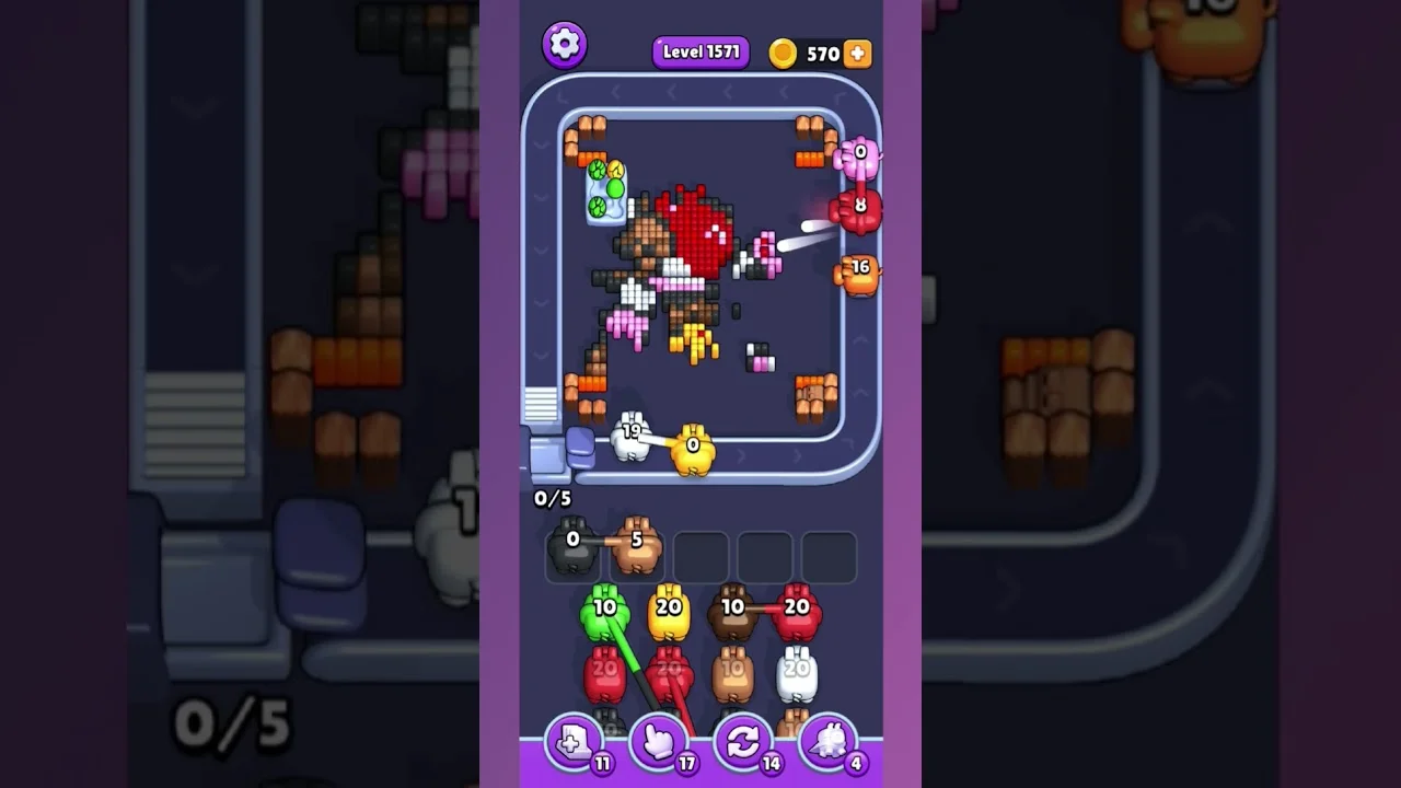 Pixel Flow Level 1571 Solution: Complete Walkthrough & Guide