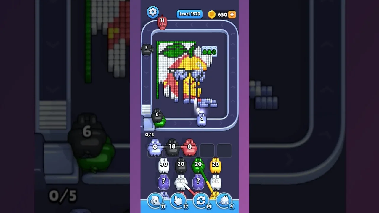 Pixel Flow Level 1573 Solution: Complete Walkthrough & Guide