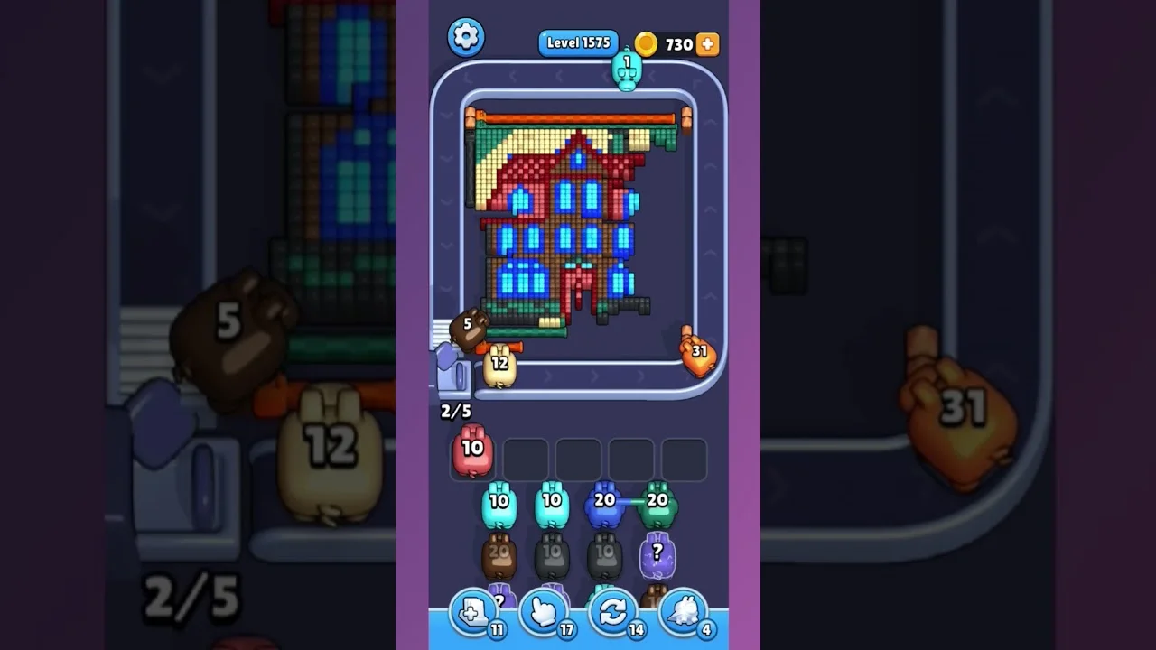 Pixel Flow Level 1575 Solution: Complete Walkthrough & Guide