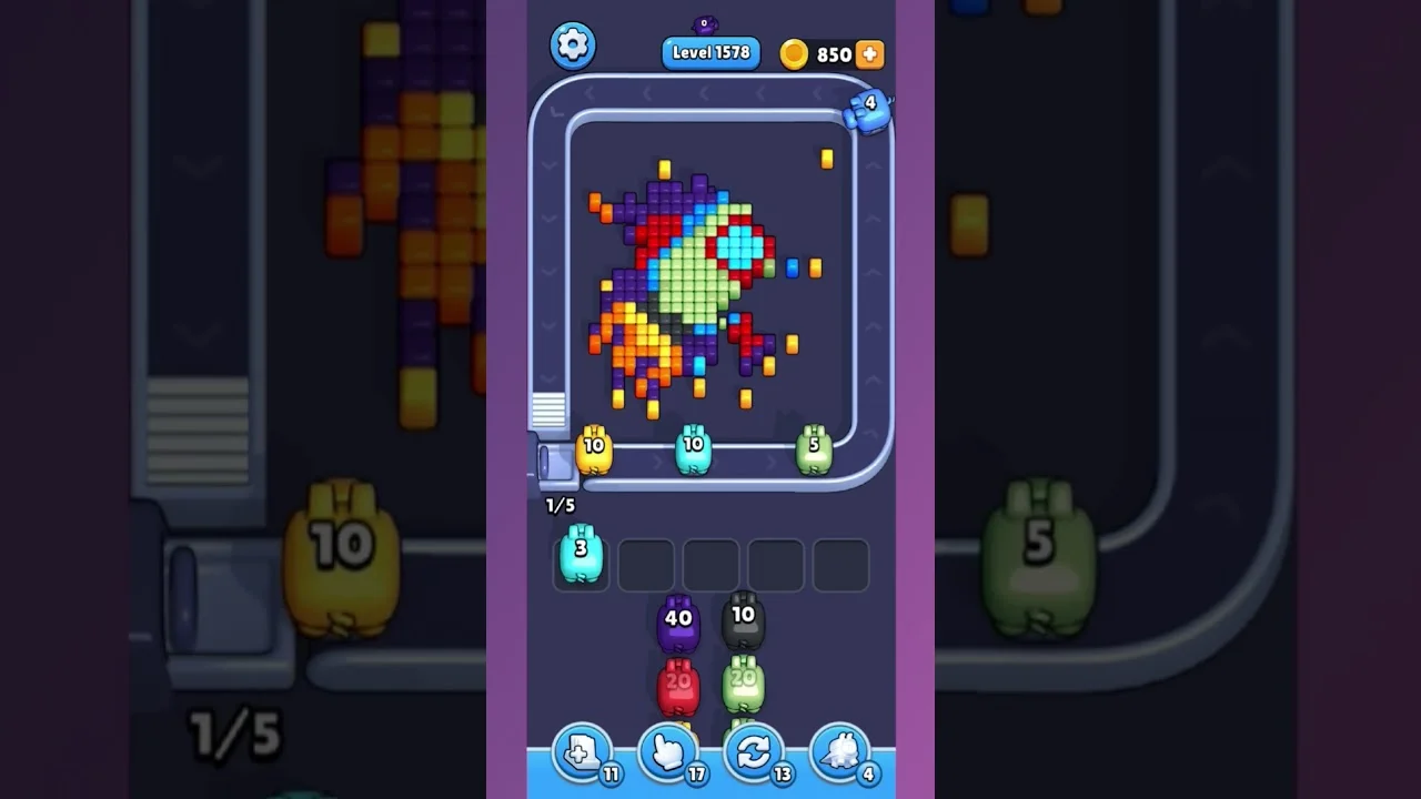 Pixel Flow Level 1578 Solution: Complete Walkthrough & Guide