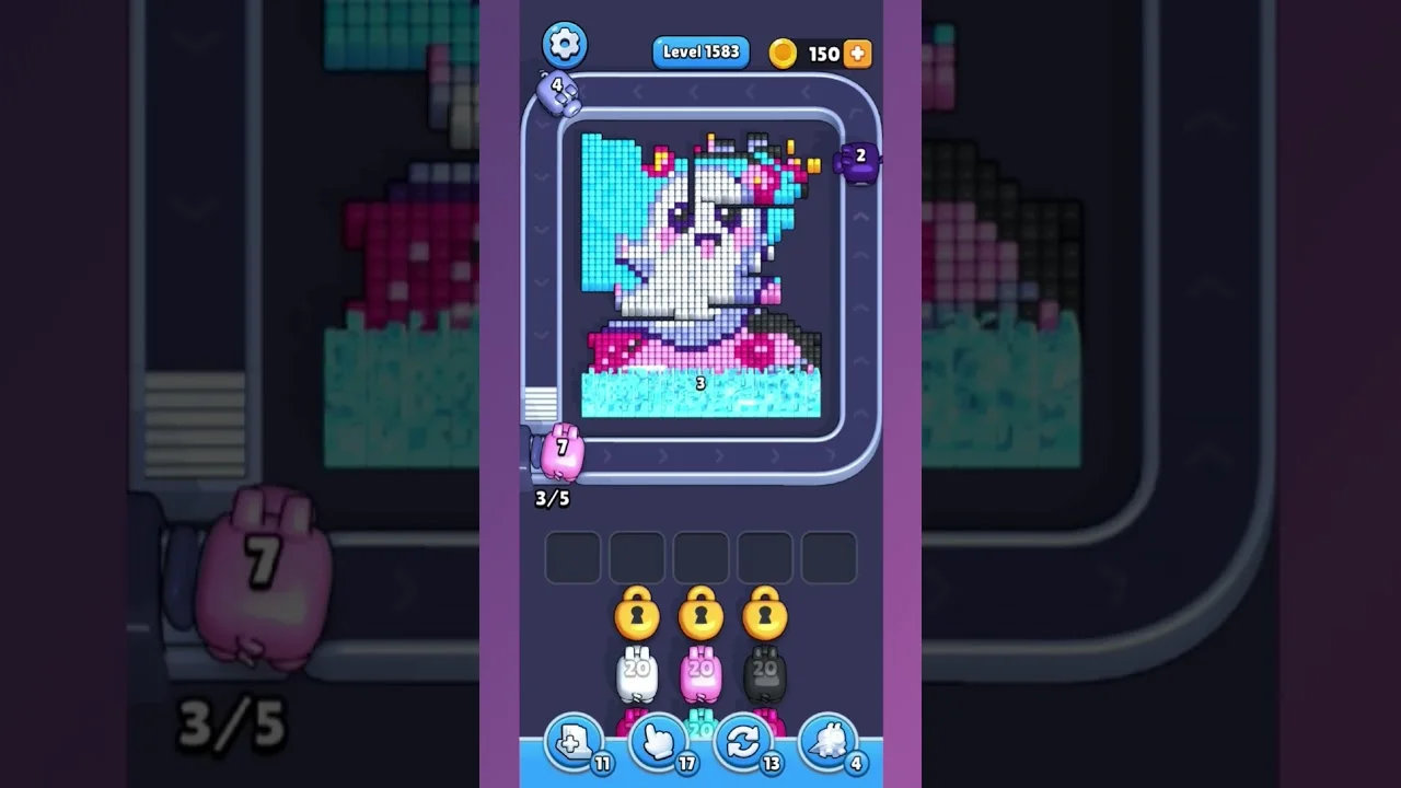 Pixel Flow Level 1583 Solution & Walkthrough Guide