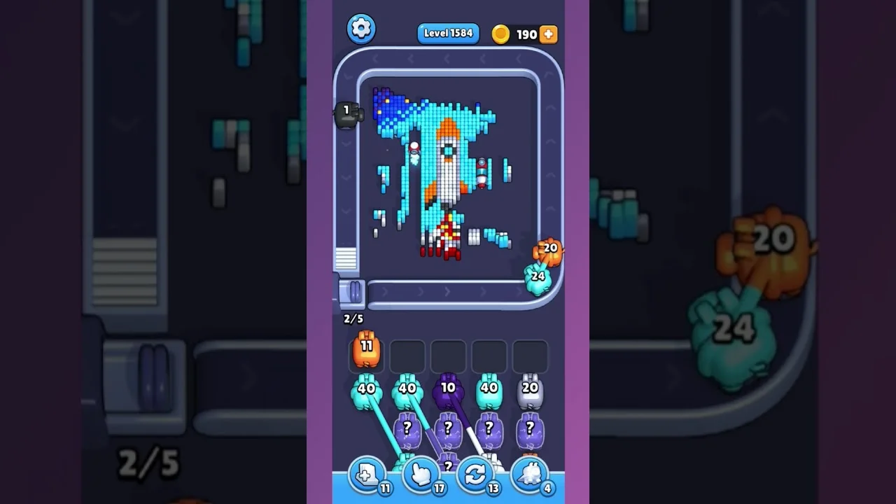Pixel Flow Level 1584 Solution: Complete Walkthrough & Guide