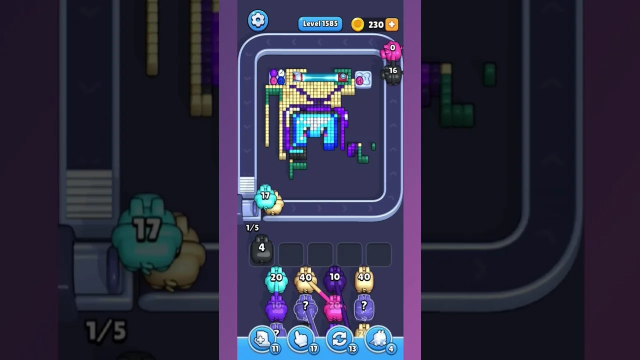Pixel Flow Level 1585 Solution: Complete Walkthrough & Guide