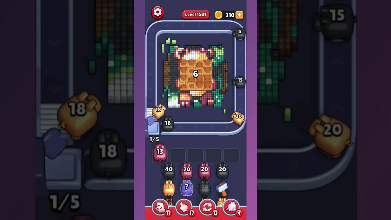 Pixel Flow Level 1587 Solution: Complete Walkthrough & Guide