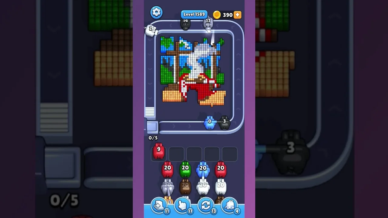Pixel Flow Level 1589 Solution: Complete Walkthrough Guide