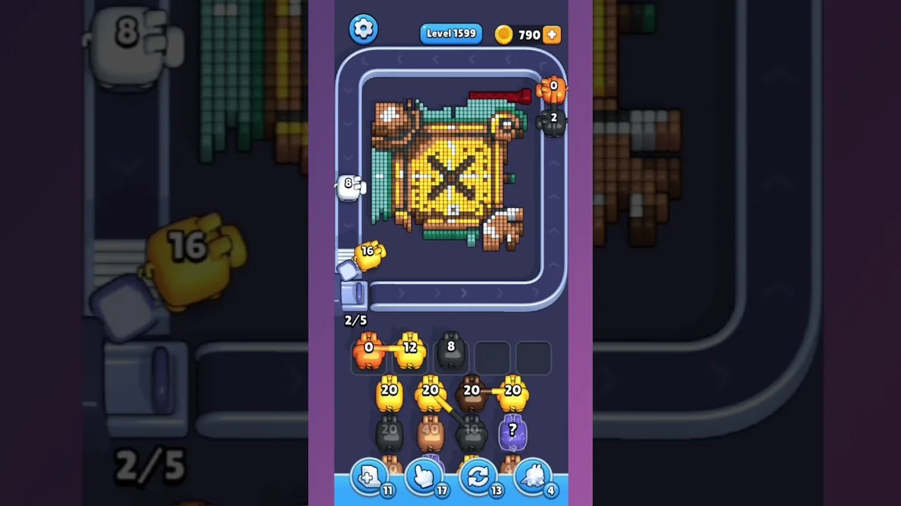 Pixel Flow Level 1599 Solution: Complete Walkthrough & Guide