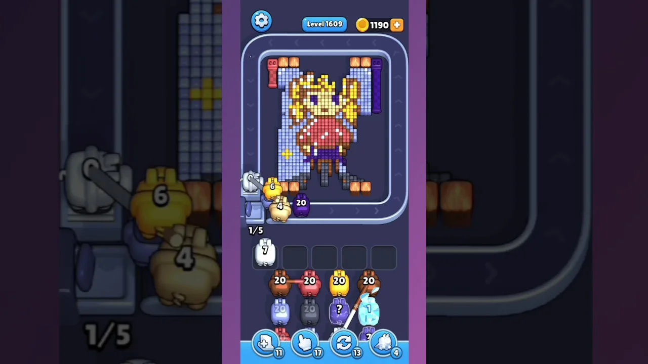 Pixel Flow Level 1609 Solution: Complete Walkthrough & Guide