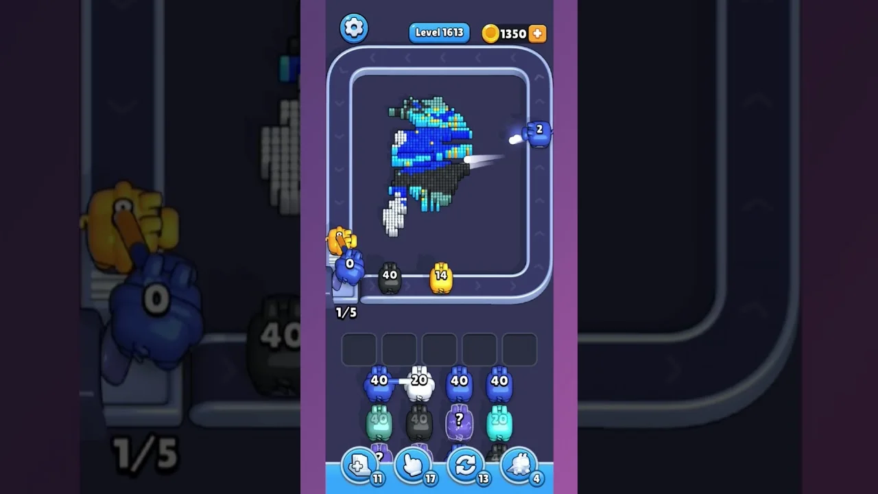 Pixel Flow Level 1613 Solution: Complete Walkthrough & Guide
