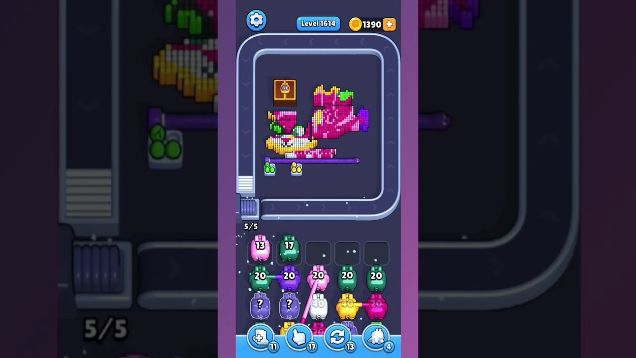 Pixel Flow Level 1614 Solution: Complete Walkthrough & Guide