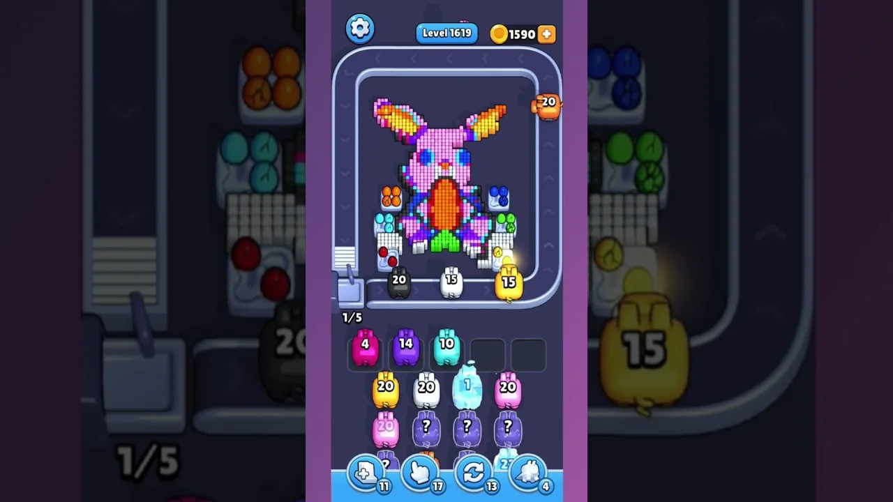 Pixel Flow Level 1619 Solution: Complete Walkthrough Guide