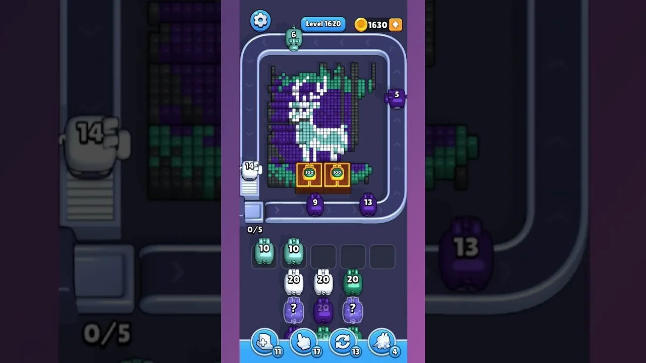 Pixel Flow Level 1620 Solution & Complete Walkthrough Guide