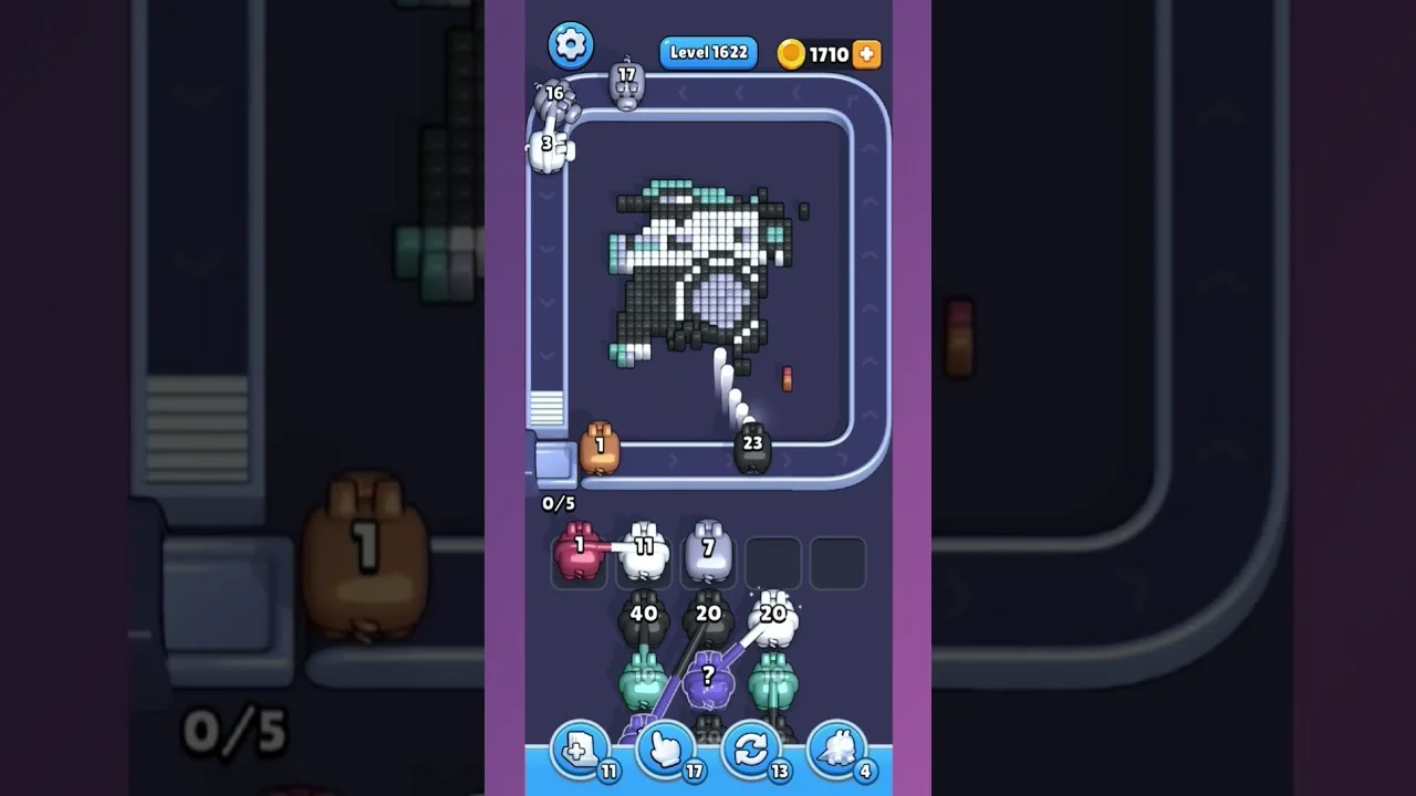 Pixel Flow Level 1622 Solution & Walkthrough Guide