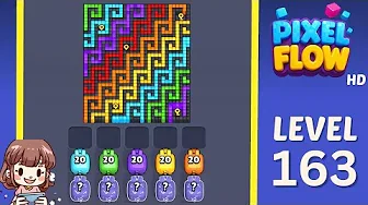 Pixel Flow Level 163 Solution: Complete Walkthrough & Guide