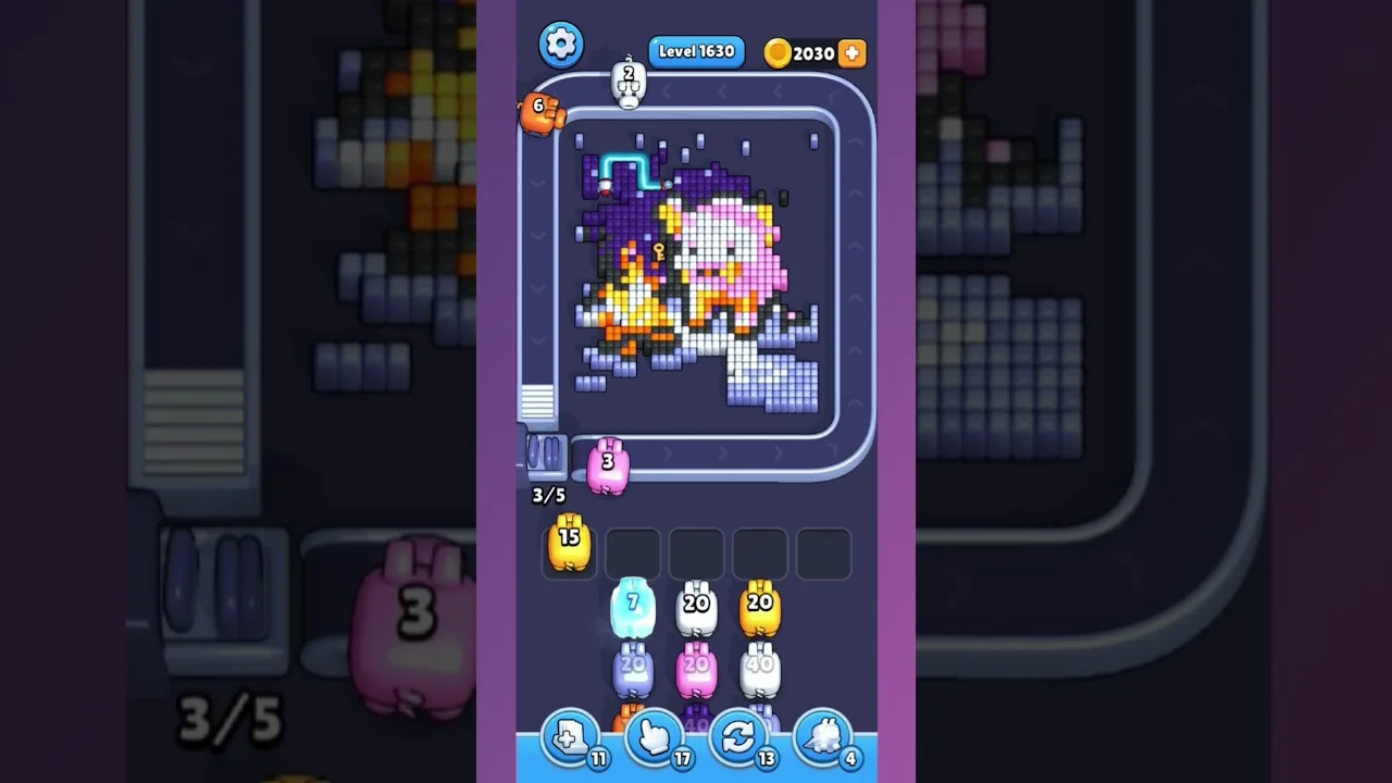 Pixel Flow Level 1630 Solution: Complete Walkthrough Guide