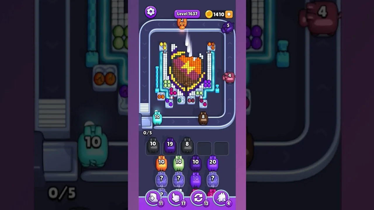Pixel Flow Level 1637 Solution: Complete Walkthrough & Guide