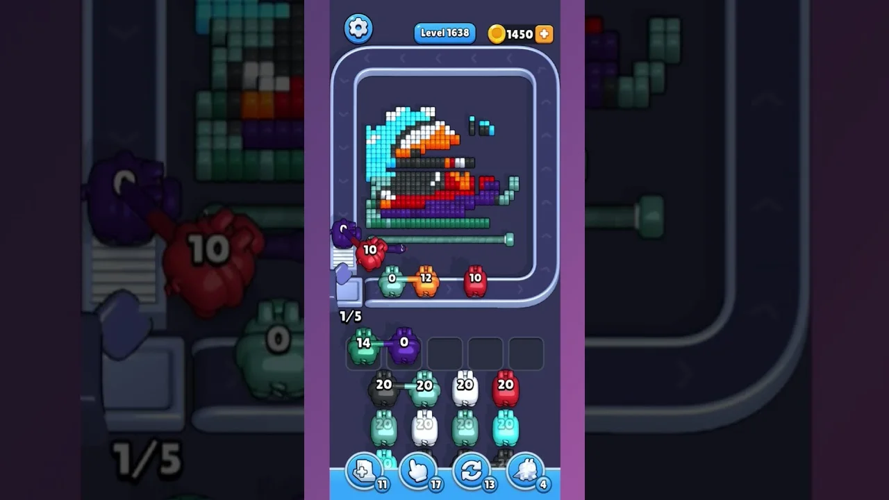 Pixel Flow Level 1638 Solution: Complete Walkthrough & Guide