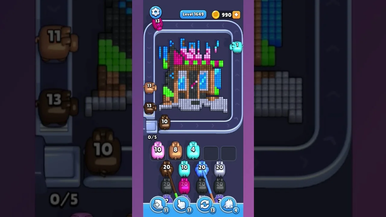 Pixel Flow Level 1649 Solution: Complete Walkthrough & Guide