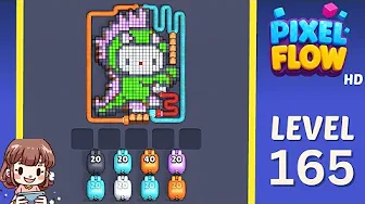 Pixel Flow Level 165 Solution: Complete Walkthrough Guide