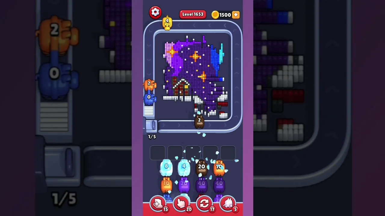 Pixel Flow Level 1653 Solution: Complete Walkthrough & Guide