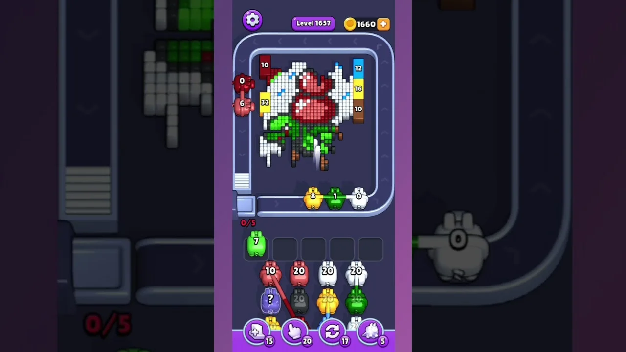 Pixel Flow Level 1657 Solution: Complete Walkthrough & Guide
