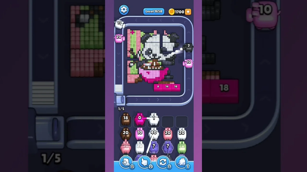 Pixel Flow Level 1658 Solution: Complete Walkthrough & Guide