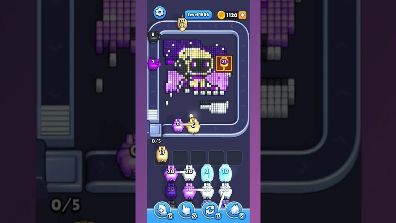 Pixel Flow Level 1666 Solution: Complete Walkthrough & Guide