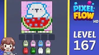 Pixel Flow Level 167 Solution: Complete Walkthrough & Guide