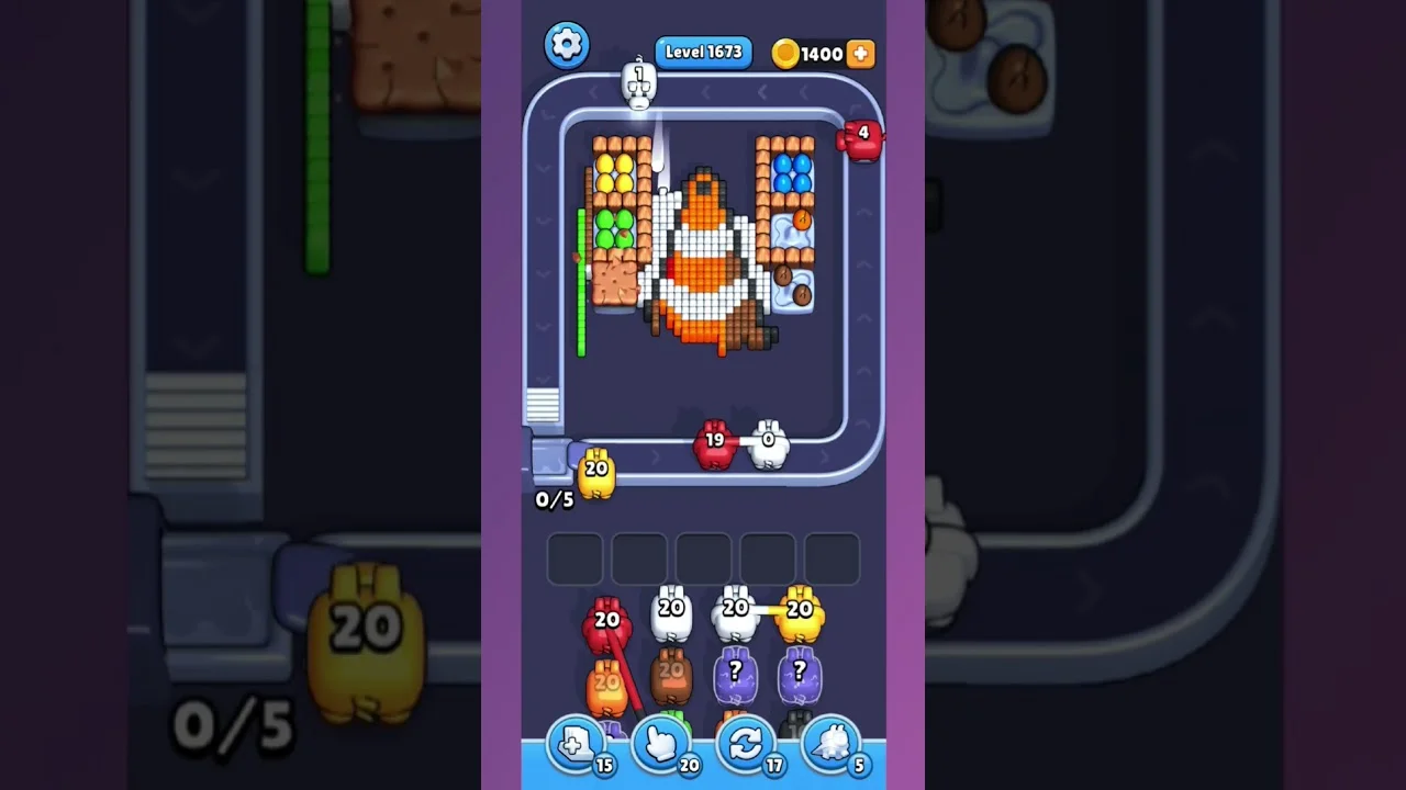 Pixel Flow Level 1673 Solution: Complete Walkthrough & Guide