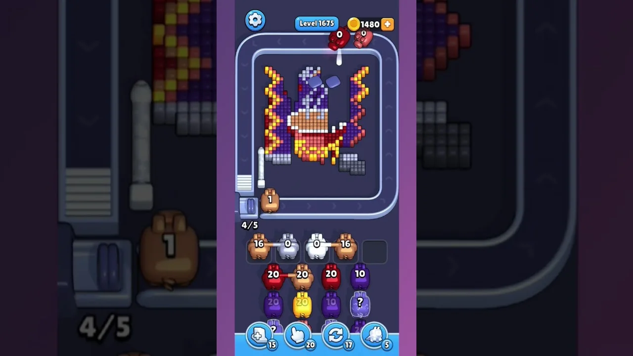 Pixel Flow Level 1675 Solution: Complete Walkthrough & Guide