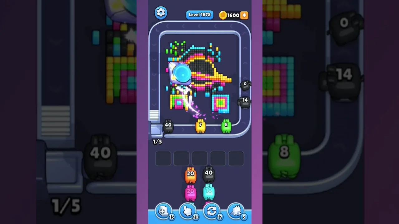 Pixel Flow Level 1678 Solution: Complete Walkthrough & Guide