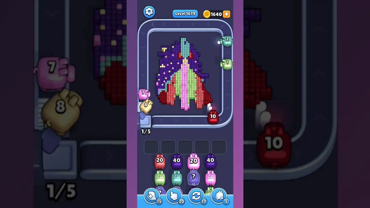 Pixel Flow Level 1679 Solution & Walkthrough Guide