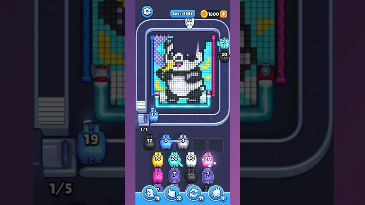 Pixel Flow Level 1683 Solution: Complete Walkthrough & Guide