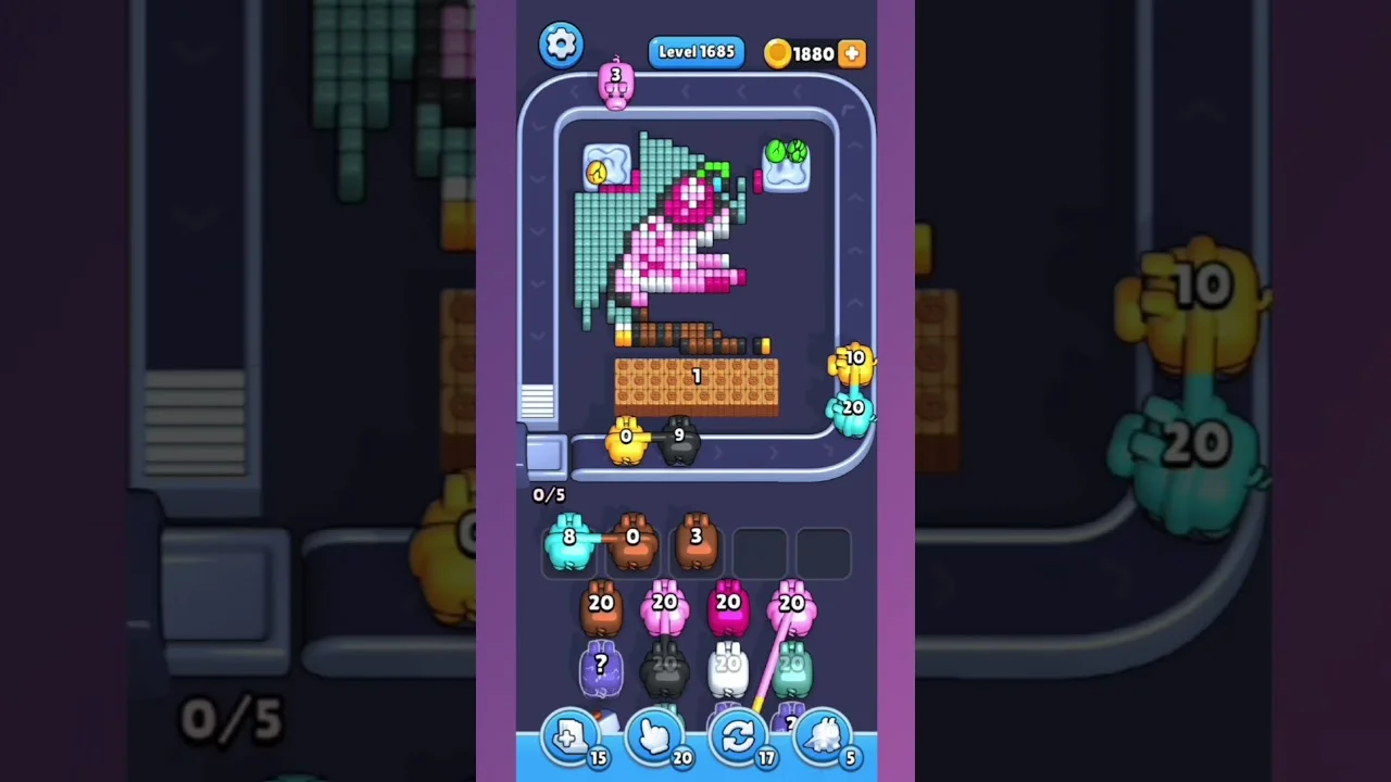 Pixel Flow Level 1685 Solution: Complete Walkthrough & Guide