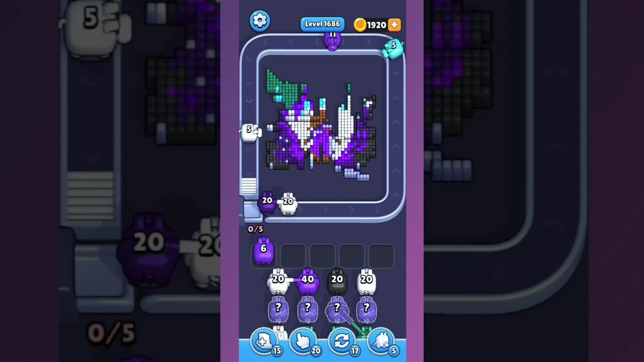 Pixel Flow Level 1686 Solution: Complete Walkthrough & Guide