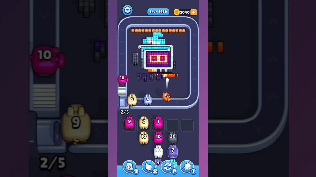 Pixel Flow Level 1689 Solution & Walkthrough Guide