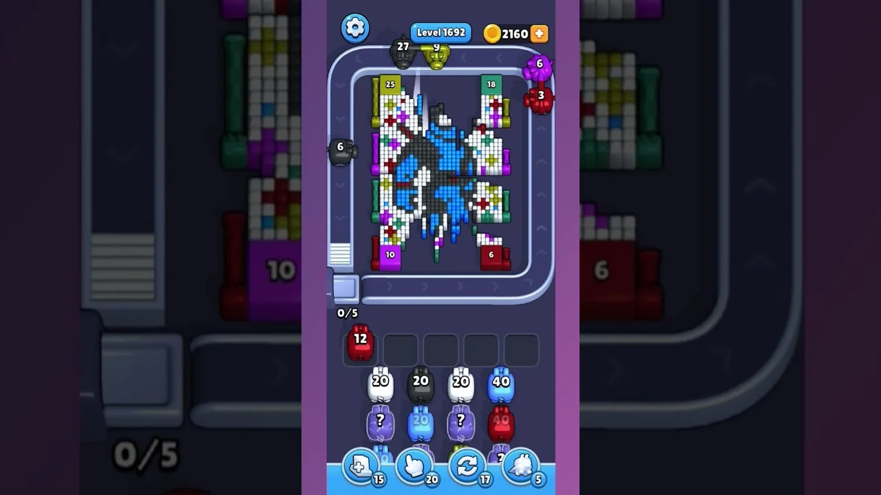 Pixel Flow Level 1692 Solution & Walkthrough Guide