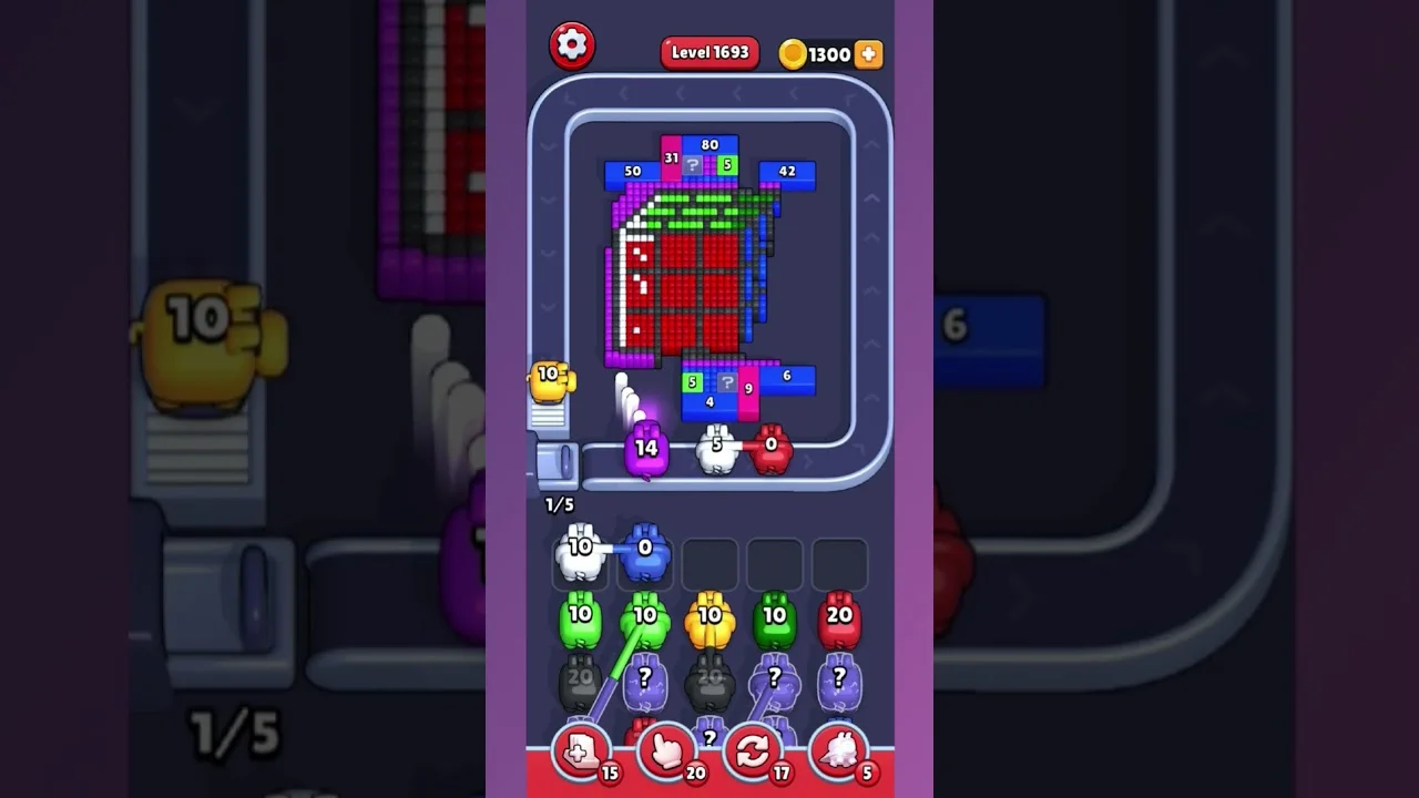 Pixel Flow Level 1693 Solution & Walkthrough Guide
