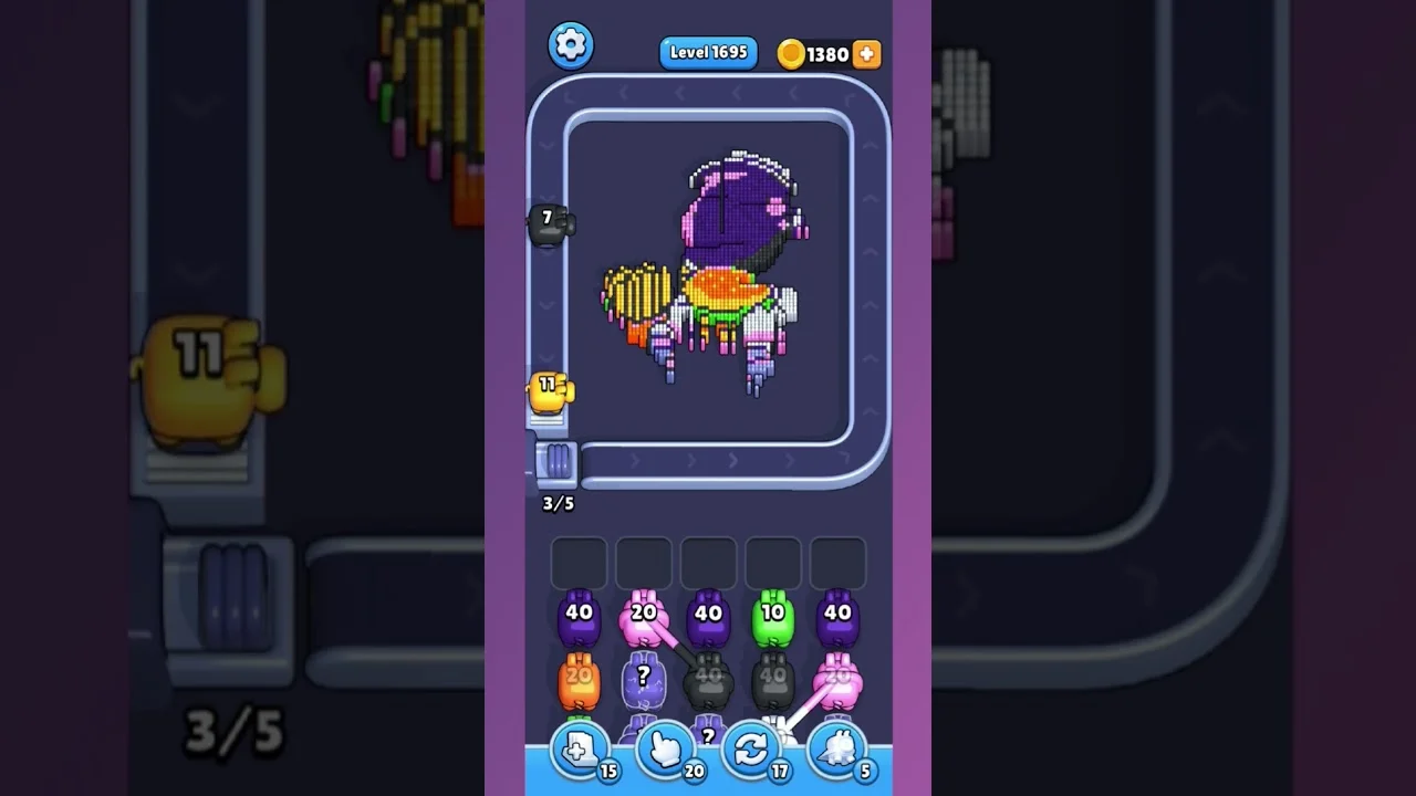 Pixel Flow Level 1695 Solution: Complete Walkthrough & Guide