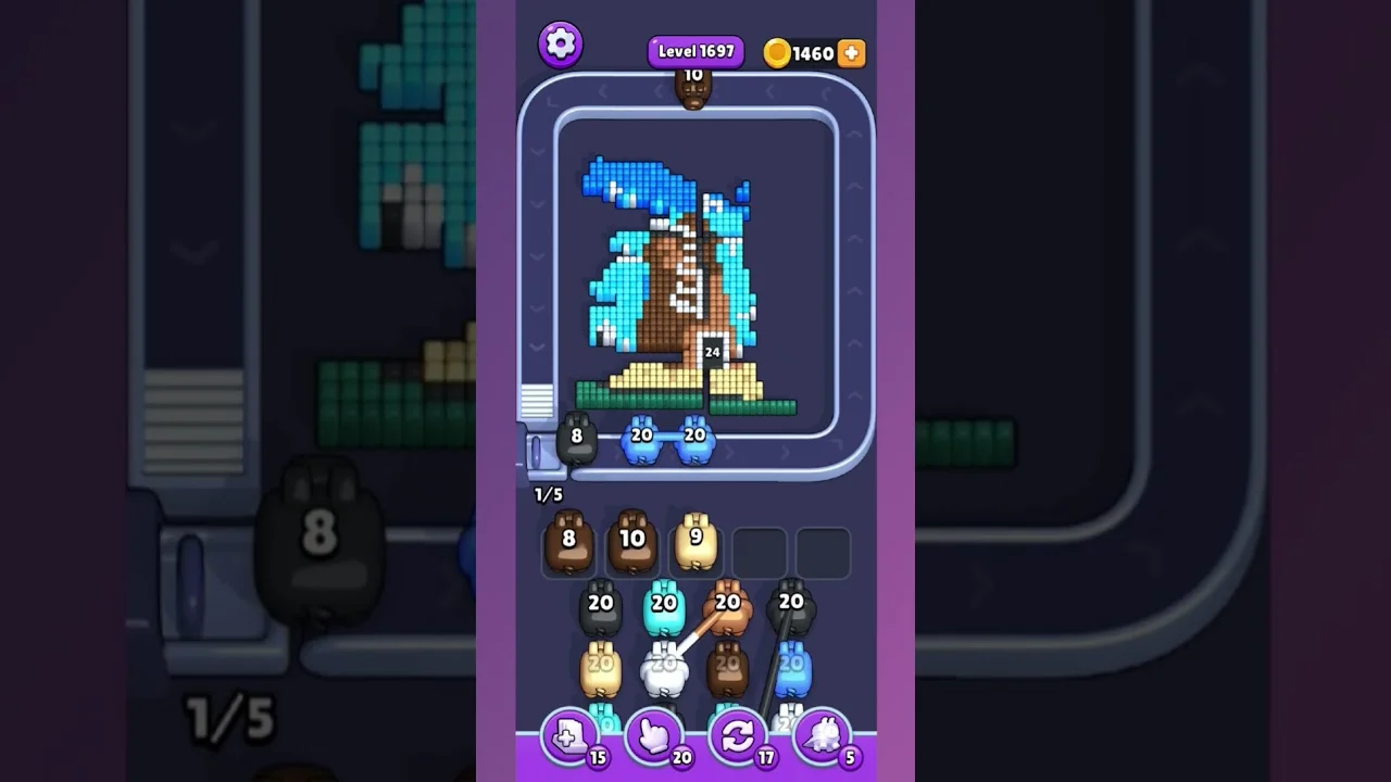 Pixel Flow Level 1697 Solution: Complete Walkthrough & Guide