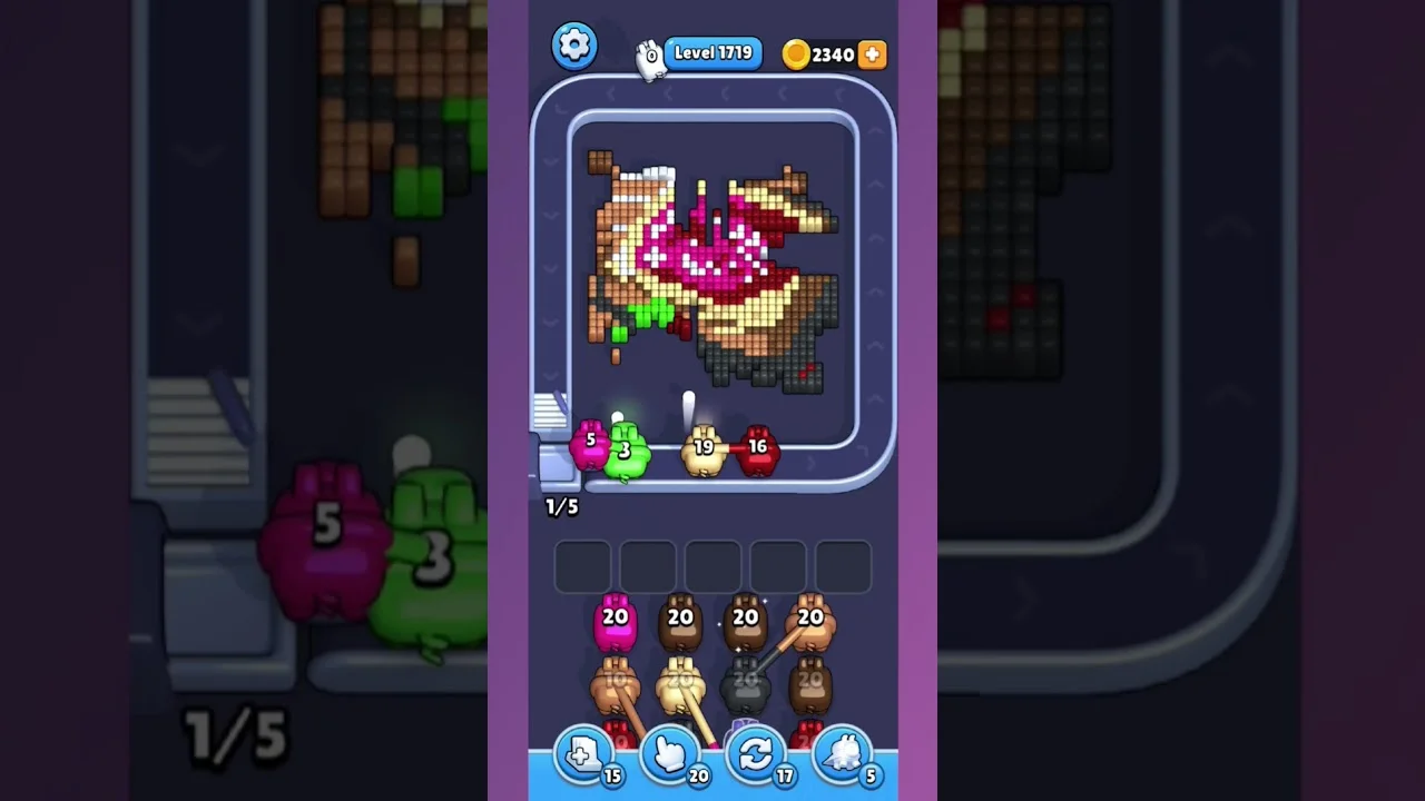 Pixel Flow Level 1719 Solution: Complete Walkthrough & Guide