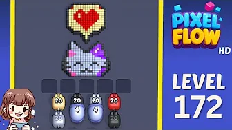 Pixel Flow Level 172 Solution: Complete Walkthrough & Guide