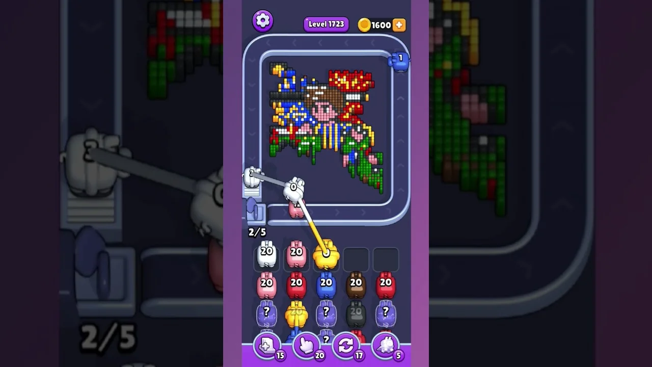 Pixel Flow Level 1723 Solution: Complete Walkthrough & Tips