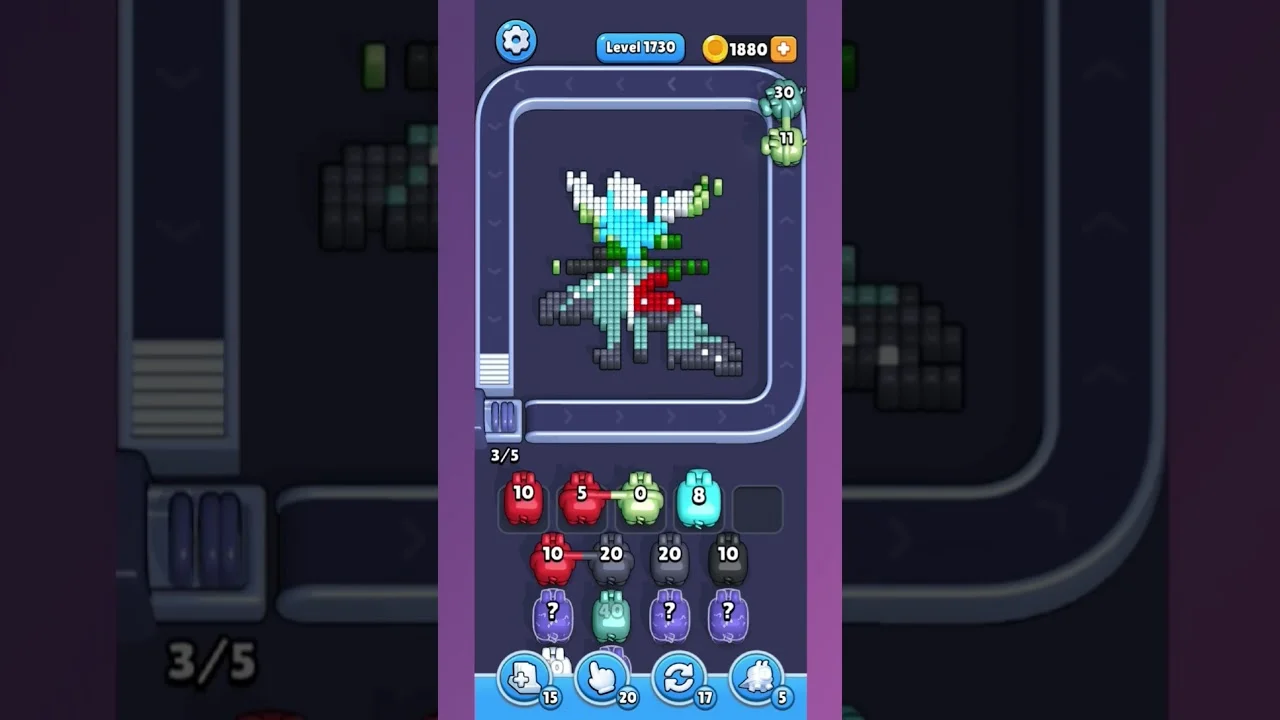 Pixel Flow Level 1730 Solution: Complete Walkthrough & Guide