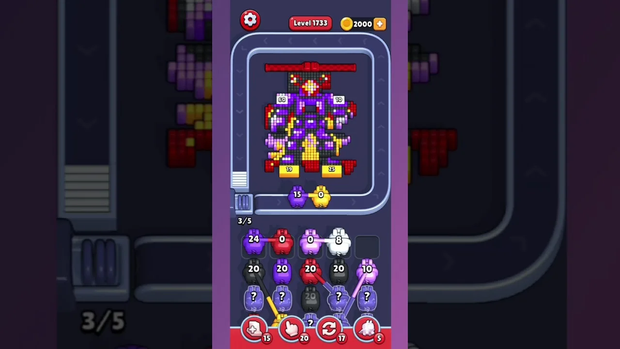 Pixel Flow Level 1733 Solution & Walkthrough Guide