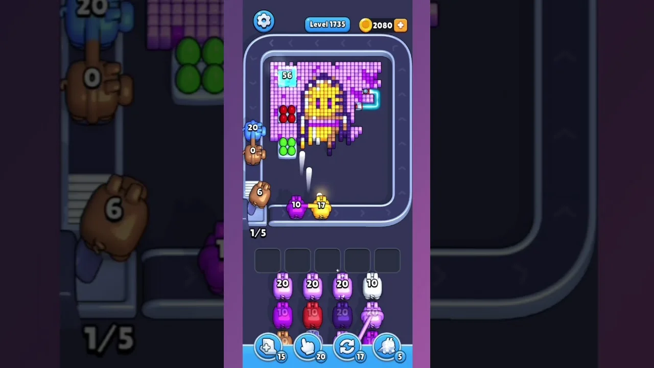 Pixel Flow Level 1735 Solution: Complete Walkthrough & Guide