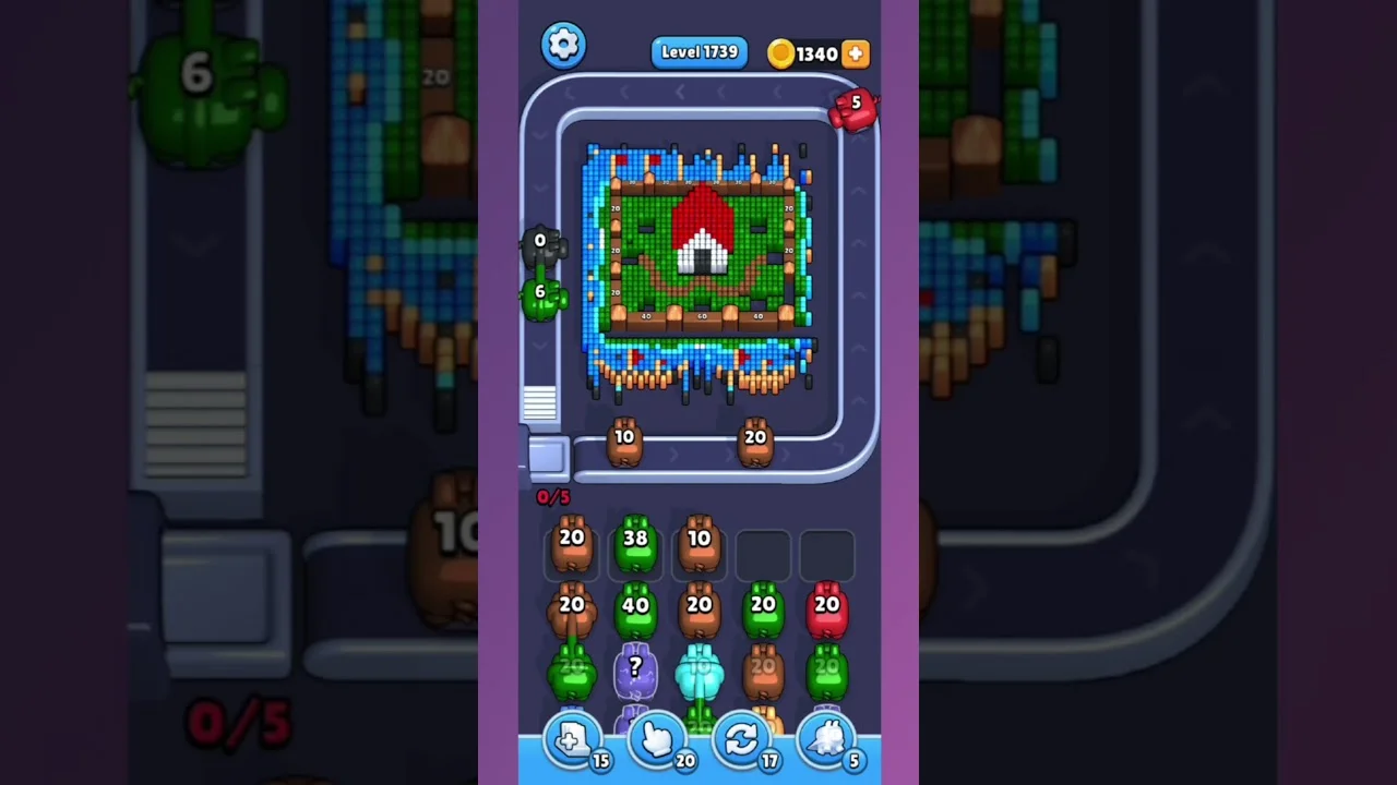 Pixel Flow Level 1739 Solution: Complete Walkthrough & Guide