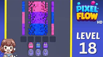 Pixel Flow Level 18 Solution: Complete Walkthrough & Guide