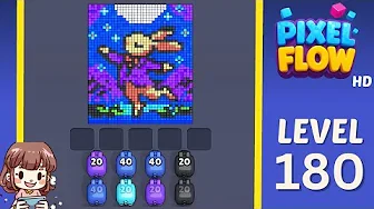 Pixel Flow Level 180 Solution: Complete Walkthrough & Guide
